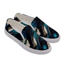 Glass Slipper Blues Fairytale Women s Canvas Slip Ons View3
