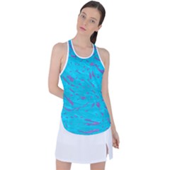Water Fun Racer Back Mesh Tank Top