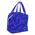 Cold Colorful Geometric Abstract Pattern Boxy Hand Bag View3