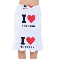 I Love Theresa Short Mermaid Skirt by ilovewhateva