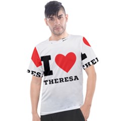 I Love Theresa Men s Sport Top by ilovewhateva