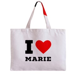 I Love Marie Zipper Mini Tote Bag by ilovewhateva