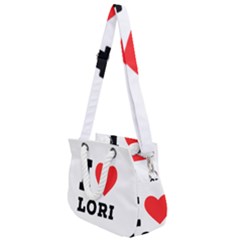 I Love Lori Rope Handles Shoulder Strap Bag by ilovewhateva