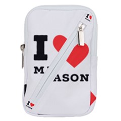 I Love Mason Belt Pouch Bag (large) by ilovewhateva