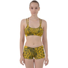 Mandala Vintage Painting Flower Perfect Fit Gym Set