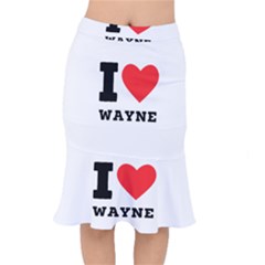 I Love Wayne Short Mermaid Skirt by ilovewhateva