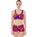 Geometric Pattern Fluorescent Colorful Work It Out Gym Set View1