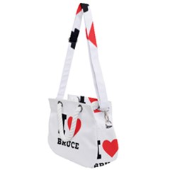 I Love Bruce Rope Handles Shoulder Strap Bag by ilovewhateva