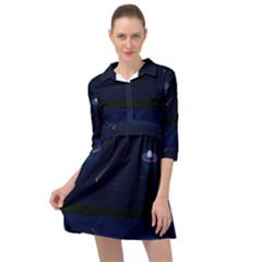 Alien Navi Mini Skater Shirt Dress