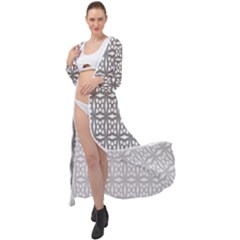 Celtic-knot 01 Maxi Chiffon Beach Wrap
