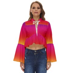 Spectrum Boho Long Bell Sleeve Top