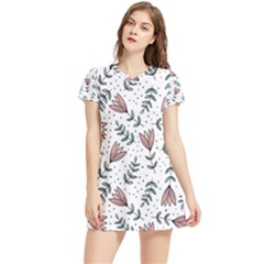 Flowers-49 Women s Sports Skirt