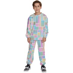 Color-blocks Kids  Sweatshirt Set