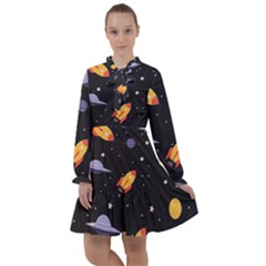 Cosmos All Frills Chiffon Dress