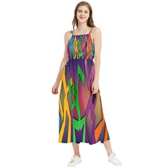 Dancing Boho Sleeveless Summer Dress