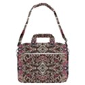 Pink Brown Liquify Repeats Iii MacBook Pro 16  Shoulder Laptop Bag View1