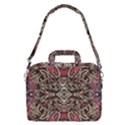 Pink Brown Liquify Repeats Iii MacBook Pro 16  Shoulder Laptop Bag View2