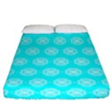 Abstract Knot Geometric Tile Pattern Fitted Sheet (King Size) View1