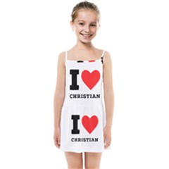 I Love Christian Kids  Summer Sun Dress