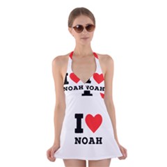 I Love Noah Halter Dress Swimsuit  by ilovewhateva