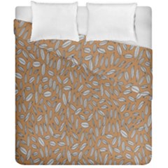 Leaves-013 Duvet Cover Double Side (california King Size)