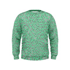 Leaves-015 Kids  Sweatshirt