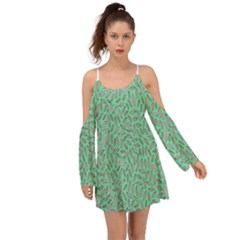Leaves-015 Boho Dress