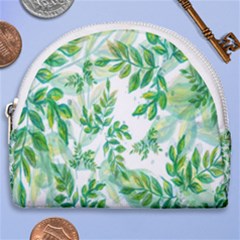 Leaves-37 Horseshoe Style Canvas Pouch