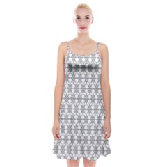 Ornamental 01 Spaghetti Strap Velvet Dress