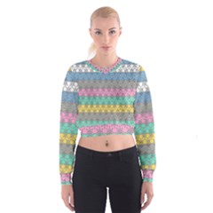 Ornamental 02 Cropped Sweatshirt