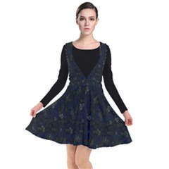 Rocket-012 Plunge Pinafore Dress
