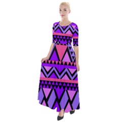 Seamless-101 Half Sleeves Maxi Dress