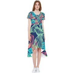 Sheets-33 High Low Boho Dress