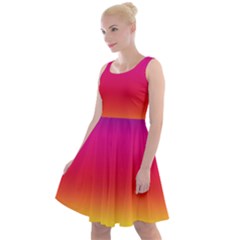 Spectrum Knee Length Skater Dress