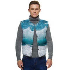 Waves Men s Short Button Up Puffer Vest	
