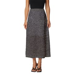 Texture-jeans Classic Midi Chiffon Skirt