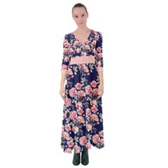Cb-014 Button Up Maxi Dress