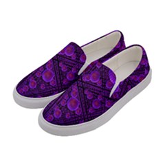 Spheres-combs-structure-regulation Women s Canvas Slip Ons