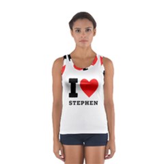 I Love Stephen Sport Tank Top  by ilovewhateva