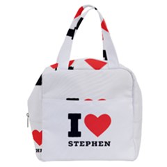 I Love Stephen Boxy Hand Bag by ilovewhateva