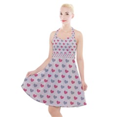 Background-101 Halter Party Swing Dress 