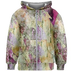 Background-105 Kids  Zipper Hoodie Without Drawstring