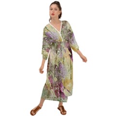 Background-105 Grecian Style  Maxi Dress