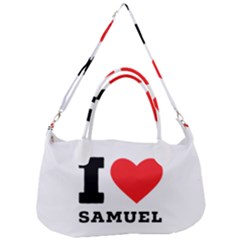 I Love Samuel Removal Strap Handbag by ilovewhateva