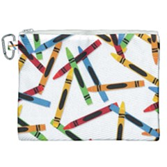 Crayons Canvas Cosmetic Bag (xxl)