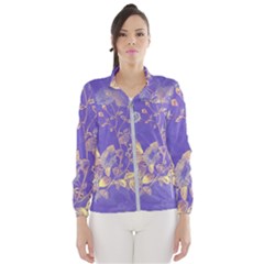 Flowers-103 Women s Windbreaker