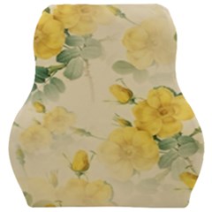 Flowers-104 Car Seat Velour Cushion 