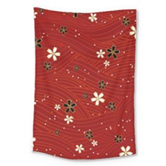 Flowers-106 Large Tapestry