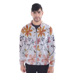 Flowers-107 Men s Windbreaker