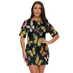 Flowers-109 Just Threw It On Dress